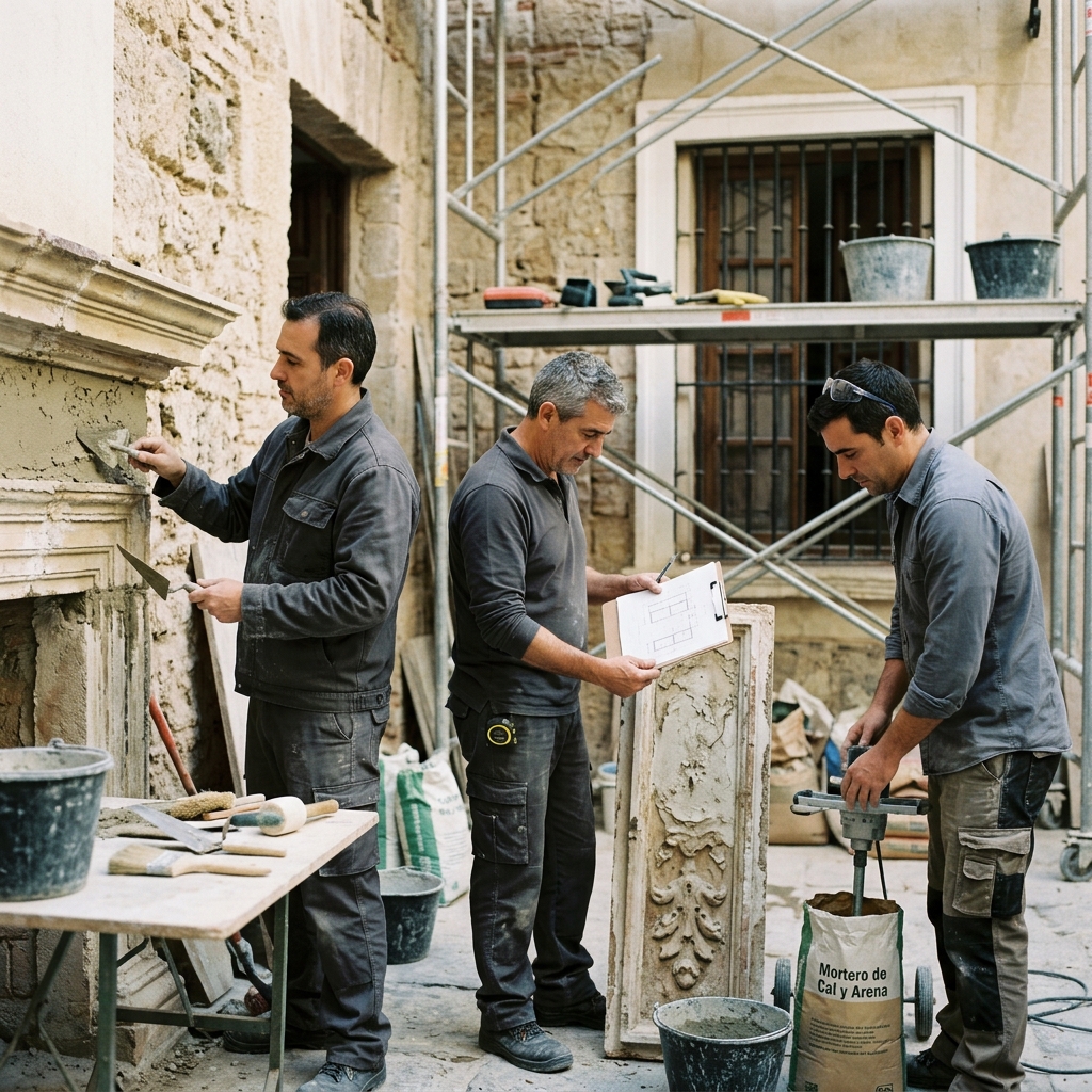 Equipo de Rehabilitación de fachadas Sevilla — fachadas / rehabilitación en Sevilla